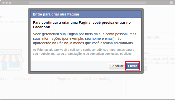 Como criar página no Facebook